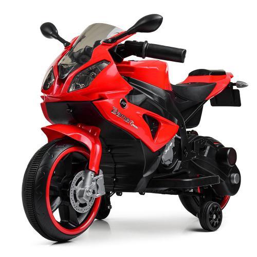 Дитячий електромотоцикл Bambi Racer M 4103-3 Червоний, фото 1