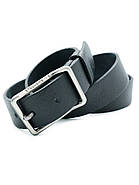 Шкіряний чоловічий ремінь Чорний 4 х 110,115,120 см Weatro lmn-tur-40k-0010, фото 2