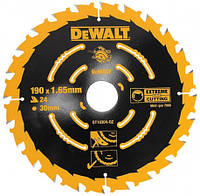 Диск для дерева 190 24Т 30 DeWalt