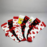 Бокс чоловічих шкарпеток 40-45 р на 9 пар в подарунковій коробці із стрічкою, фото 4