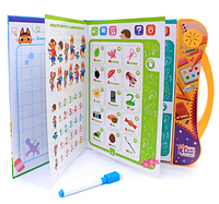 Дитяча музична сенсорна книга "Твоя перша книга" Fun Game 52047, українська, водяний маркер (3+).