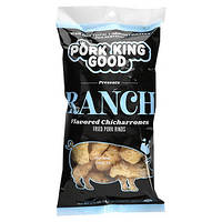 Pork King Good, Ароматизированный Chicharrones, Ranch, 49,5 г (1,75 унции) Киев