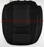 Чохли салону автомобіля Універсальні комплект Чорні B-MAX "Авто Свет" з підголівниками, фото 4