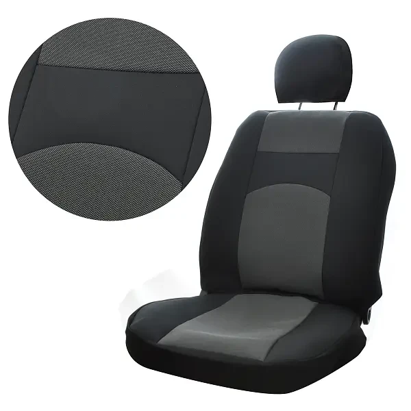 Чохли салону автомобіля Універсальні комплекти ЕКОНОМ Сірі "Авто Світ", фото 1