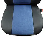 Чохли салону автомобіля Універсальні комплект ЕКОНОМ Сині "Авто Світ", фото 2