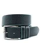 Шкіряний чоловічий ремінь Чорний 4 х 110,115,120 см Weatro lmn-tur-40k-009, фото 3