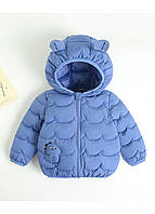 Демисезонная куртка для мальчика голубая, детская демисезонная куртка голубая, куртки для мальчиков
