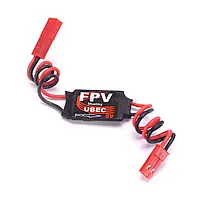 Перетворювач напруги знижуючий Bluesky 3A UBEC на 5V Mini BEC For RC FPV Promotion Black & Red