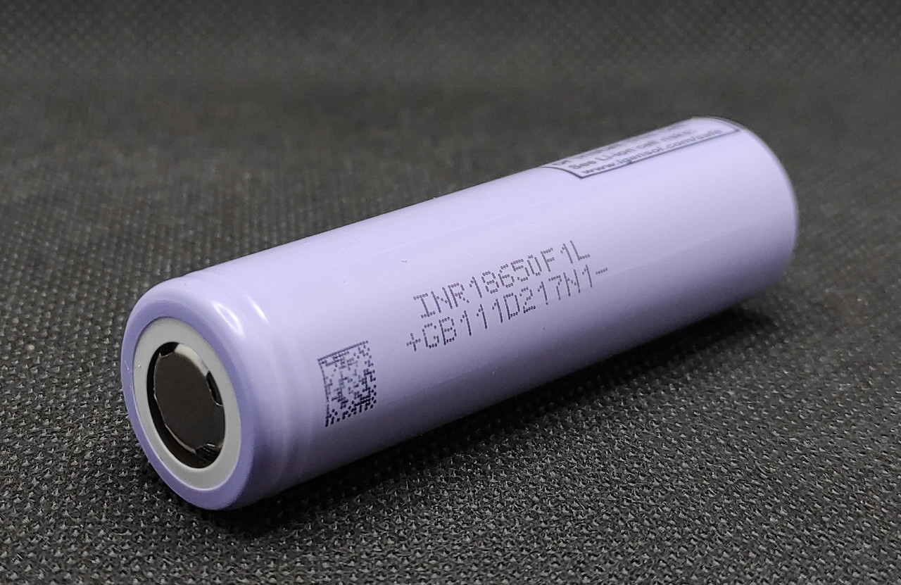 Акумулятор LG ICR18650F1L 3,7V 3400mAh ( 1шт. ), фото 1