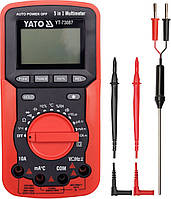 Мультиметр Yato цифровий універсальний 5 в 1 YT-73087