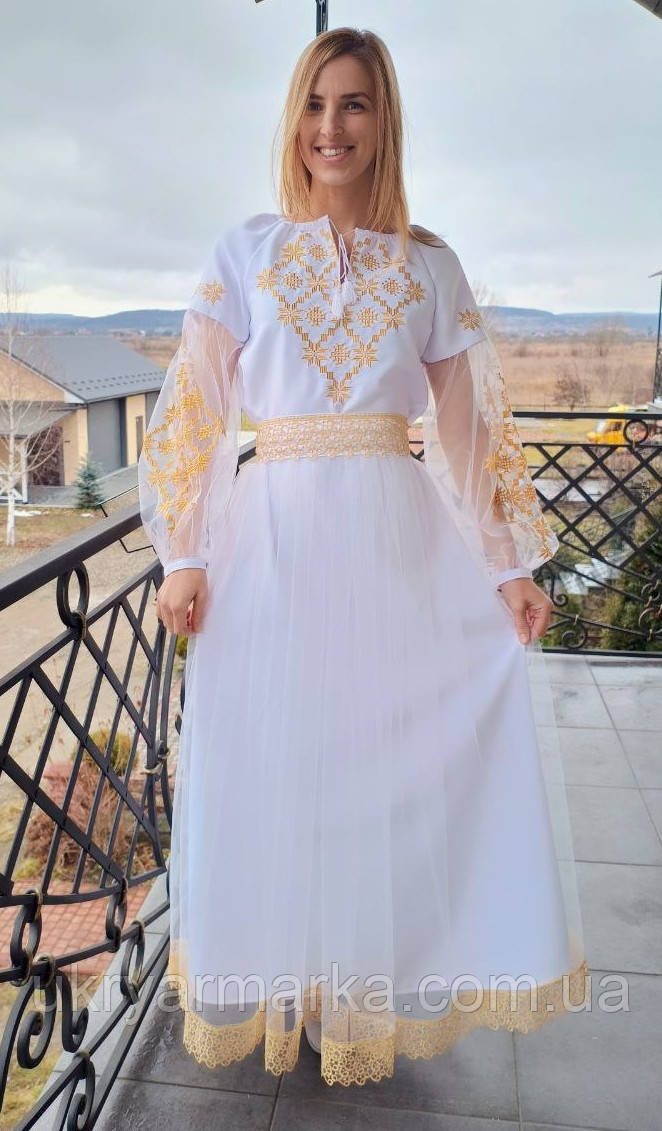 Сучасна сукня вишиванка  "Подружка"