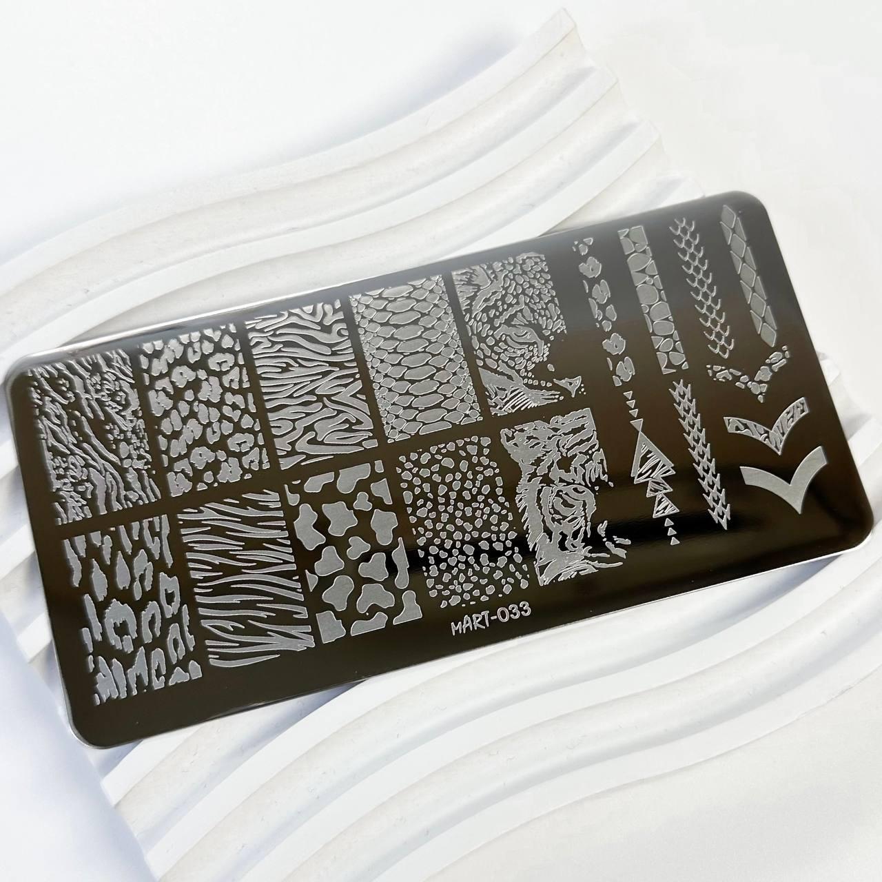 Пластина для стемпінгу MART-033, фото 1