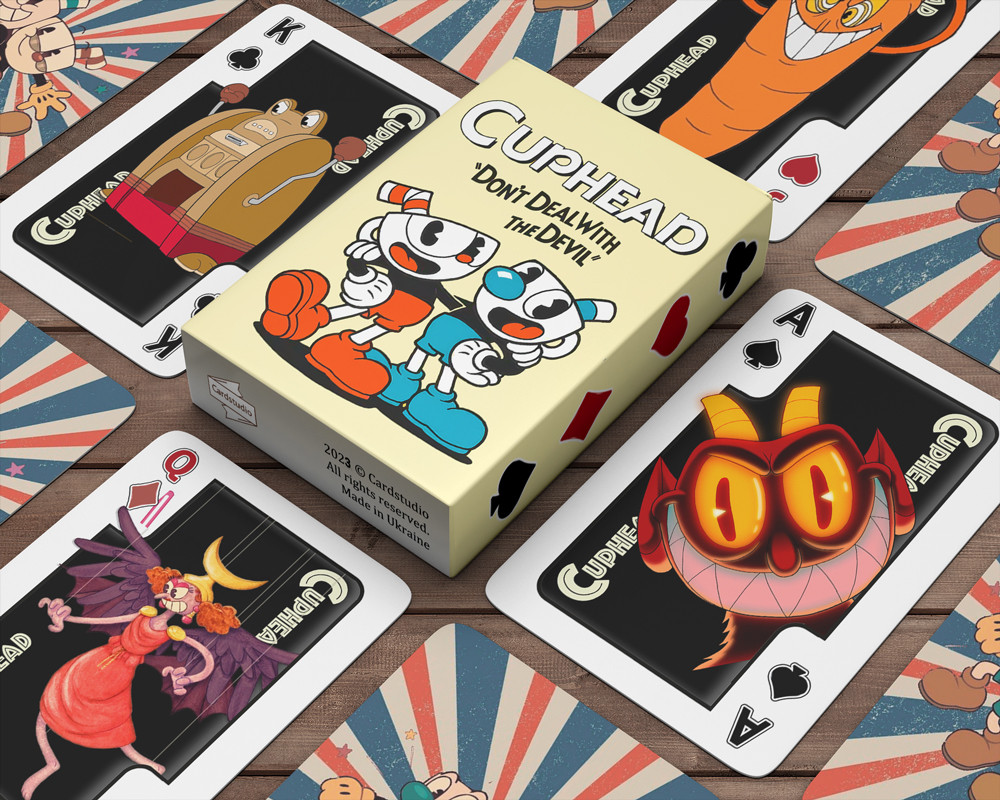 Гральні карти Cuphead 54 карт