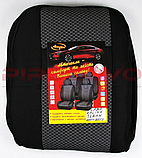 Чохли салону автомобіля Ваз Калина 1118 2004-2011 +2 підголівники Сірі "Авто Свет", фото 2