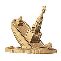 Конструктор 3D пазл Cartonic Cartend The end of Russian warship 15,5*23,9*13,5см