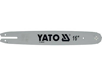 Шина для пили YATO l= 16"/ 40 см (55 ланок)3/8" (9,52 мм)Т-0,05" (1,3 мм) для ланцюгівYT-849529 [20]
