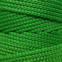 Зеленый светлый вязаный шнур 2 мм бобина 500м