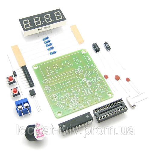 DIGITAL-CLOCK-KIT Набор для самостоятельной сборки электронных часов ...