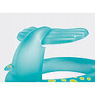 Надувний дитячий басейн Intex 57440 у вигляді Кита з розпилювачем 201х196х91 см на 200 л Блакитний, фото 4