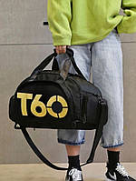 Спортивная сумка и рюкзак с отделом для обуви Чорно-жовтий