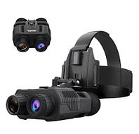Бинокулярный прибор ночного видения GVDA918 с креплением на голову 1080P (до 400м)