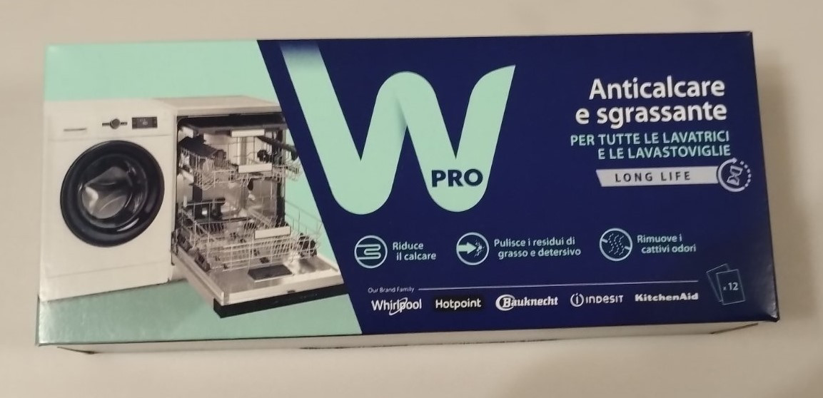 Порошок для зняття накипу Whirlpool 484000008810 (пачка 12пак.) для ремонту та обслуговування побутової техніки.