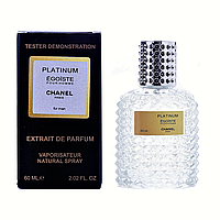 Тестер VIP Chanel Egoiste Platinum Pour Homme ( Шанель Эгоист Платинум Пур Хомм ) , мужские 60 мл