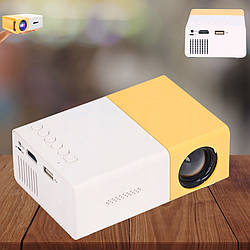 Міні проектор мультимедійний портативний кінотеатр з динаміком і пультом Led Projector