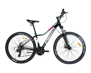Велосипед гірський Crosser Girl XC-100 26" рама 13 дюймів Чорний