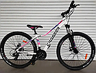 Велосипед гірський Crosser Girl XC-100 27.5" рама 15 дюймів Чорний, фото 3