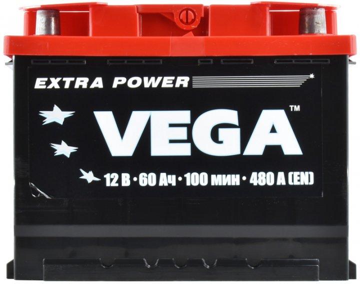 Акумулятор Vega 6CT-60-1 60Ah/480A L+ 1 (ВЕГА) WESTA (ВЕСТА) Автомобільний АКБ Кислотний Україна ПДС