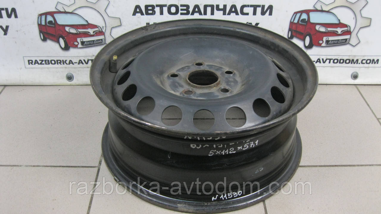 Диск колісний R15 VW Golf, Seat Leon, Skoda Octavia 6Jx15 5x112x57,1 ET43 OE:5Q0601027BN 03C