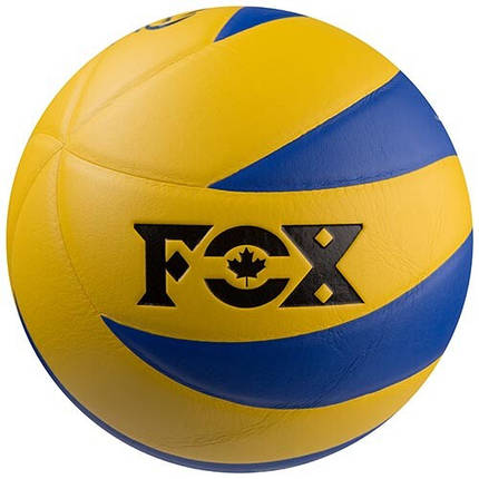 М'яч волейбольний FOX12 жовтий/синій, фото 1