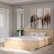 Ліжко двоспальне Соната-1600 Крафт золотий
