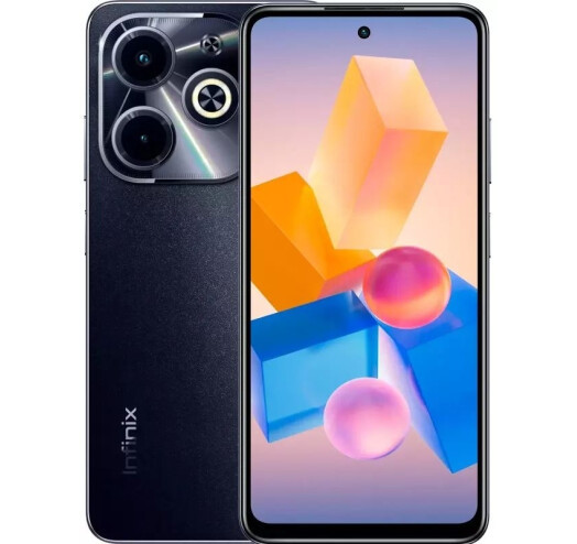 Смартфон Infinix Hot 40i (X6528) 4/128Gb NFC (Starlit Black)