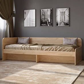 Односпальне ліжко Соната-800 Крафт золотий, фото 2