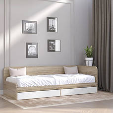 Односпальне ліжко з шухлядами Соната-800, фото 3