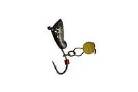 Мормышка вольфрамовая Fishing ROI Муха с ушком и подвеской 2.5мм 0.36г