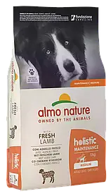 Almo Nature Holistic Maintenance Medium Adult Dog With Fresh Lamb сухий корм для дорослих собак середніх порід ЯГНЯ,12кг