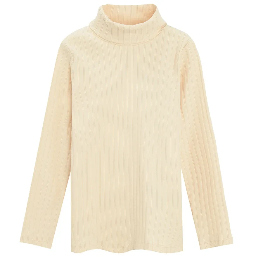 Гольф  дитячий в рубчик молочний Сool club  134,   152, 158см, фото 1