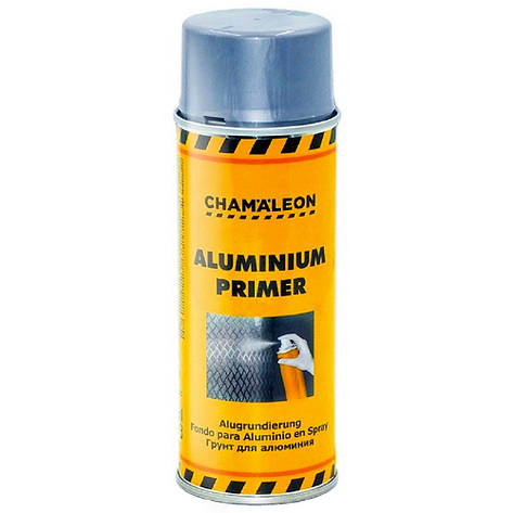 Ґрунт для алюмінію спрей сірий Chamaleon Aluminium Primer Spray 400мл, фото 2