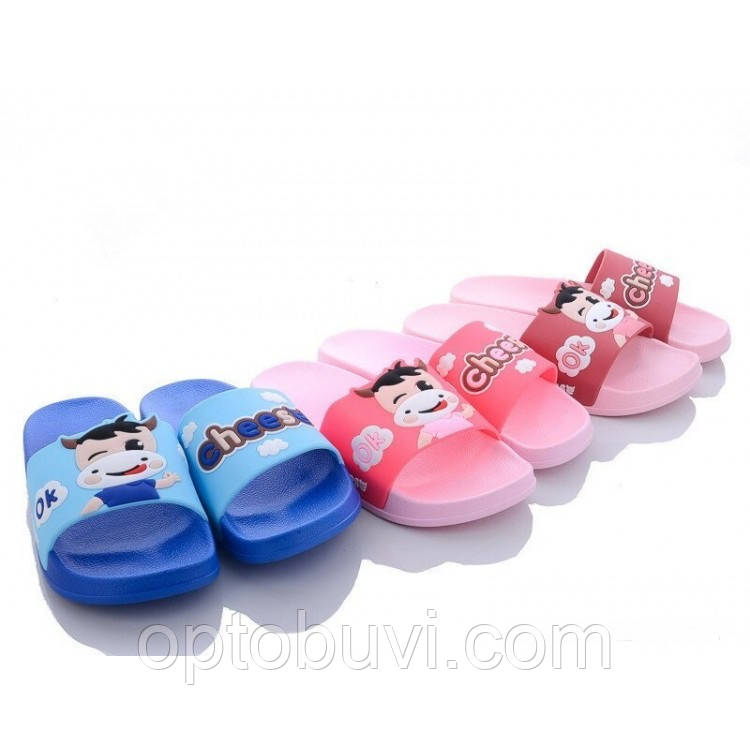 Дитячі шльопанці асорті оптом