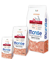 Monge Mini Adult Salmon and Rice 2,5 кг сухой корм для собак (158849-21) BE