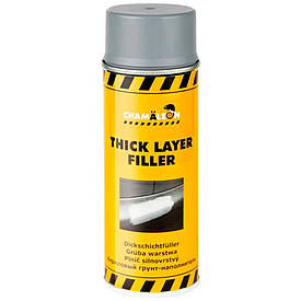 Акриловий ґрунт-наповнювач спрей сірий Chamaleon Thick Layer Filler Grey 400мл