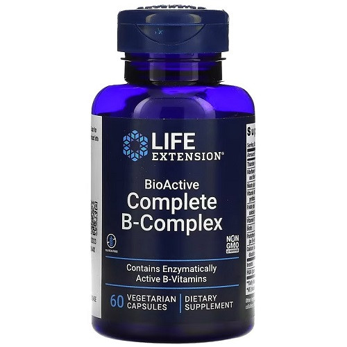 Вітаміни Life Extension Complete B-Complex (60 капсул.), фото 1