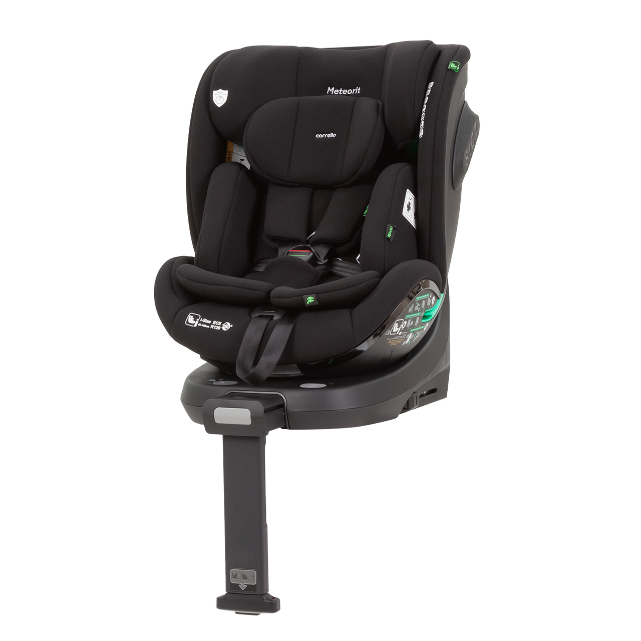 Автокресло Carrello Meteorit i-Size Isofix+опорная нога, Space Black