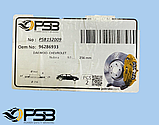 Диск гальмівний передній DAEWOO- CHEVROLET Nubira, Nubira / SW "Air Cooled" [PSB Туреччина], PSB152009, фото 4