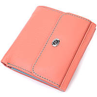 Женский кошелек среднего размера из натуральной кожи ST Leather Оранжевый Toyvoo Жіночий гаманець середнього