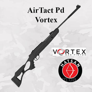 Пневматична гвинтівка Hatsan AirTact Pd Vortex c газовою пружиною (Хатсан Аіртакт)