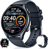 Смарт-часы NIIZERO Modern (Black) водонепроницаемые IP68 фитнес-трекер, спортивные часы с пульсометром